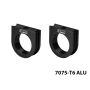 GPM Alloy 7075 Center Differential Bearing Carrier For LOSI 1/5 5IVE-TE 3.0 Black