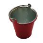 RC Crawler Small Red Metal Bucket