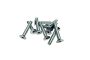 Flat Head Screws M5x30mm Zinc (10pcs)