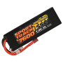 7600mAh 2S 7.4v 55C LiPo Battery in Hard Case Overlander Sport Track - Deans