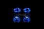 Area RC Alloy Enclosed Wheel Nuts Blue
