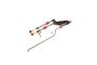 KM X2 Brake & Throttle Linkage Kit Red