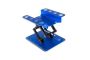HDT Alloy Adjustable RC Car Stand (60–140mm) - Blue