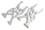 Atop RC Alloy Rear Suspension Arms - Silver