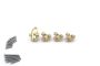 Atop RC Traxxas TRX-4 Brass Axle Mount Set (Complete)