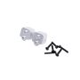 Alloy Super Rock Rey Upper Track Rod Mounts Silver