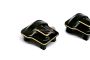 HDT Brass Portal Axle Differential Covers for TRX4M 2-Pack