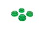 ATOP Enclosed Alloy Wheel Nuts - Green