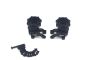 Atop Rc Traxxas TRX4 Alloy Front Inner Portal Drive Housing - Black