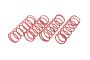 Area RC Hardened Shock Springs 2.8x8 / 2.8x9 - Red