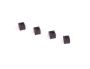 Rovan Baja Buggy Rear Bulkhead Nut Holder - Black (4pcs)