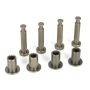 Front King Pins & Arm Bushings,Alum.5IVE-T,MINI WRC