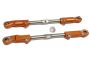 MadMax Arrma Rear Upper Alloy Tie Rod - Orange