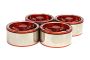 Atop Rc 1.9 Alloy 8 Spoke Beadlock Wheels Set Red