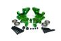Rovan Baja CNC Alloy Front Hub Carrier Set Green