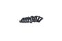 M2.5x8 Button head screw black