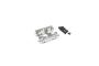 HDT Silver Aluminum Skid Plate for TRX4M