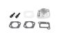 Rovan CNC Aluminum Intake Isolator Block 71cc - Silver