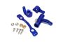 MadMax Arrma Alloy Steering Bellcrank & Rack Set - Blue