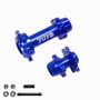HDT CNC Alloy Front & Rear Wheel Axle Shaft Blue: Promoto-MX