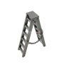 Scale Plastic Ladder - Silver (100mm)