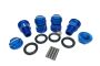 ATOP Rc Alloy Axle Extender Blue