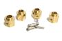 Atop RC TRX-4 Brass Wheel Hub Extenders +5mm