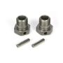 Losi F/R Wheel Hex & Pin (2): 5IVE-T, MINI WRC