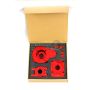 30DN Enclosed Diff Housing Kit Red