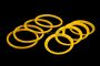 MadMax Upgrade Nylon Inner & Outer Beadlock Set - Yellow