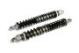 CNC 8mm Rear Suspension Shock Pair - Silver
