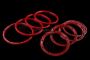 MadMax Upgrade Nylon Inner & Outer Beadlock Set - Red