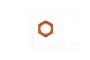 Wheel Hub Nut 1pc Orange