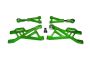 Rovan Baja CNC Alloy Rear Lower & Adjustable Upper Arm Set Green