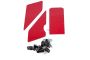 UberRC Red Semi-Transparent Window Set