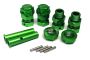 ATOP Baja Alloy Axle Extenders & Nuts - Green