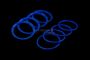 MadMax Upgrade Nylon Inner & Outer Beadlock Set - Blue