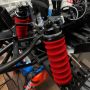FullForce RC Red Shock Boots (4) – Fits Losi 5IVE‑TE 3.0