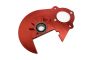 Integrated Alloy Gear Plate - Red