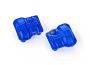 Traxxas Differential cover, front or rear (blue) (2)