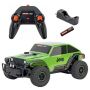 Carrera Jeep Trailcat Green 1/18th Scale