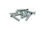 M5X25 Flat Head Screws x 10 - Zinc