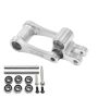 HDT CNC Alloy Rear Suspension Connection Rod Silver: Promoto-MX