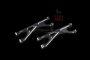 Area Rc X-Maxx Upper Suspension Arms - Silver