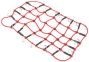 Red Elasticated Luggage Net W/Hooks