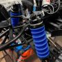 FullForce RC Blue Shock Boots (4) – Fits Losi 5IVE‑TE 3.0