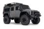 Traxxas 1/10 TRX-4 Defender 4WD RTR with Clipless Mounting - Silver
