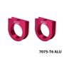GPM Alloy 7075 Center Differential Bearing Carrier For LOSI 1/5 5IVE-TE 3.0 Red