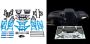 Rovan LT to X-LT Monster Truck Blue for Rovan LT, 30DNT, Losi 5ive-T