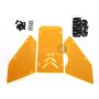 FullForce RC Front/Side Window Set for HPI Baja 5B - Orange